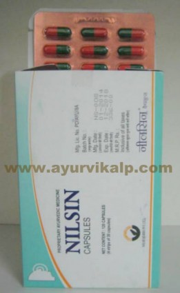 S.G Phyto, NILSIN CAPSULES, 30 Capsules, For Chronic Sinusitis and Rhinitis